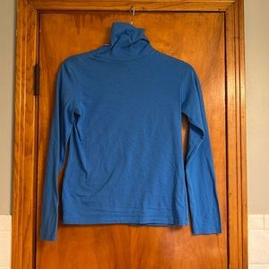 Blue cotton turtleneck by N. 6 Store size small